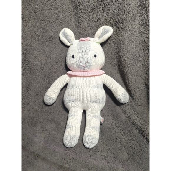 Zubels knit Zsa Zsa Zebra 13 in plush - Picture 1 of 6